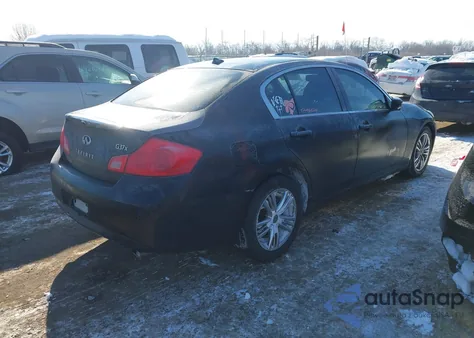 2013 Infiniti G37X z USA, uszkodzony, nr VIN JN1CV6ARXDM767127